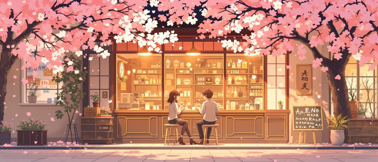 樱花奶茶店 - 3d漫画推荐