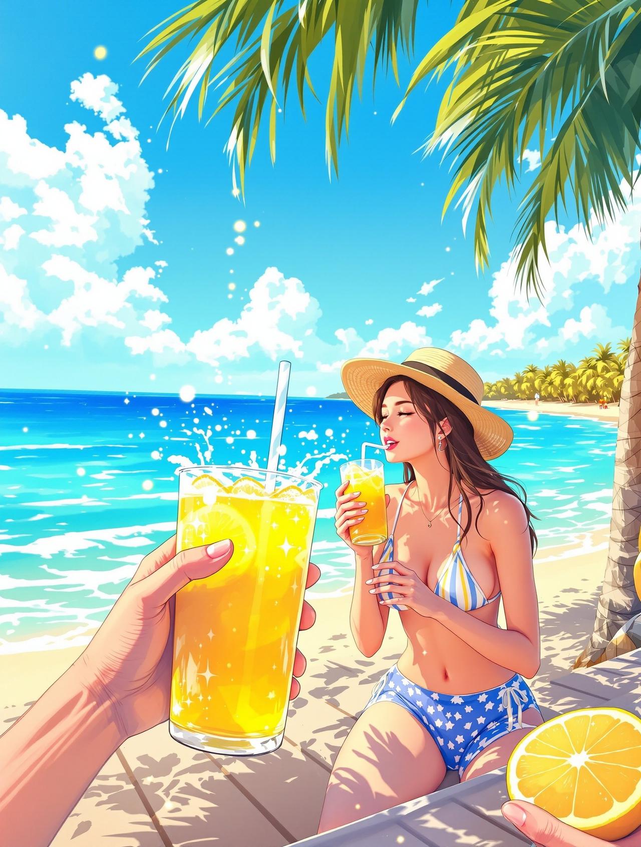 柠檬汽水夏天 - 3d漫画免费在线漫画